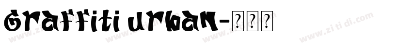 Graffiti Urban字体转换